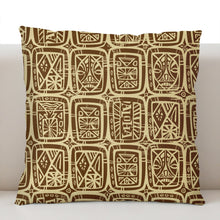 Load image into Gallery viewer, Jeff Granito's 'Tattoo Breeze Ivory' Pillow Cover - Ready to Ship! (FREE SHIPPING in U.S.)