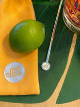 Load image into Gallery viewer, Jungle JuJu Greeting Metal Enamel Swizzle Stick - Ready to Ship!