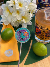 Load image into Gallery viewer, Haunted Float Metal Enamel Swizzle Stick - Ready to Ship!