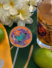 Load image into Gallery viewer, Haunted Float Metal Enamel Swizzle Stick - Ready to Ship!
