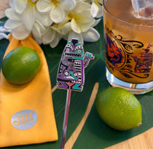 Load image into Gallery viewer, Be-Heading My Way Metal Enamel Swizzle Stick - Ready to Ship!