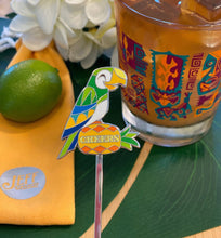 Load image into Gallery viewer, Cheers and Sante Metal Enamel Swizzle Stick - Ready to Ship!