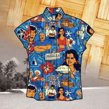 Load image into Gallery viewer, Jeff Granito's 'Three Hour Tour 2nd Edition' Classic Aloha Button-Up Shirt - Womens - Ready to Ship