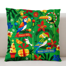 Load image into Gallery viewer, Jeff Granito's 'Feliz Noel' Pillow Cover