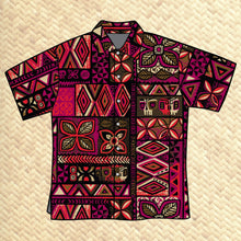 Load image into Gallery viewer, Jeff Granito's 'Distant Drums Kīlauea' - Classic Aloha Button-Up Shirt - Unisex - Ready to Ship!