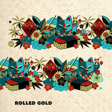 Load image into Gallery viewer, Jeff Granito's 'Mewsubi' Mai Tai Cocktail Glass (1) - Ready to Ship!