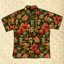 Load image into Gallery viewer, Jeff Granito's 'Piranha River Cruise' Classic Aloha Button-Up Shirt - Unisex - Pre-Order (FREE SHIPPING in U.S.)