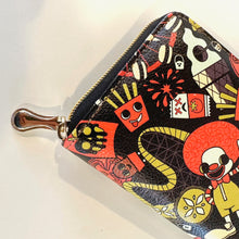 Load image into Gallery viewer, Happy Land Zippered Wallet - Rolling Pre-Order / Ready to Ship!
