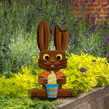 Load image into Gallery viewer, 'Pineapple Whip Bunny' Metal Yard Stake - Pre-Order