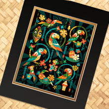 Load image into Gallery viewer, Birds Singing Words Print