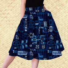 Load image into Gallery viewer, LAST CHANCE, TikiLand Trading Co. X Jeff Granito 'Kihei Shores' Aloha Skirt with Pockets