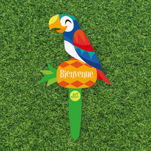 Load image into Gallery viewer, Birds Singing Words Yard Stakes Set of 4