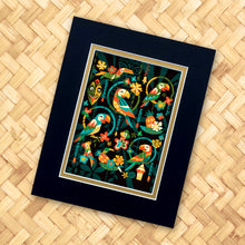 Load image into Gallery viewer, Birds Singing Words Print
