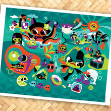 Load image into Gallery viewer, Black Lagoon Print