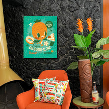 Load image into Gallery viewer, Calliforni-Aloha Autographed Canvas Giclee