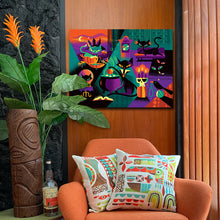 Load image into Gallery viewer, Cat's Black Magic Autographed Canvas Giclee