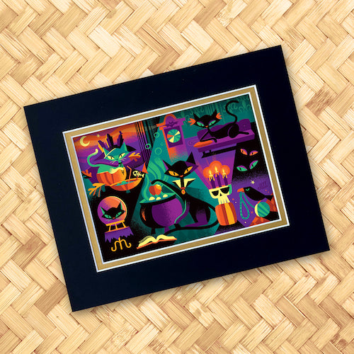 Cats Black Magic Print – Jeff Granito Designs