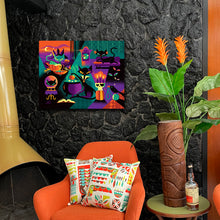 Load image into Gallery viewer, Cat's Black Magic Autographed Canvas Giclee