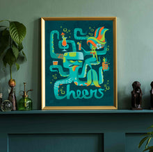Load image into Gallery viewer, Cheers Print