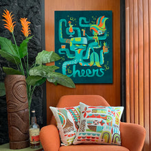 Load image into Gallery viewer, Cheers Autographed Canvas Giclee