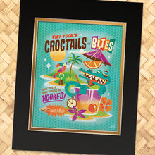 Load image into Gallery viewer, Croctails and Bites  Print