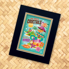 Load image into Gallery viewer, Croctails and Bites  Print