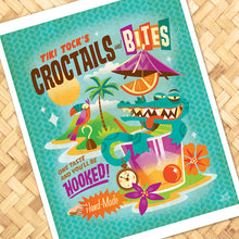 Load image into Gallery viewer, Croctails and Bites  Print