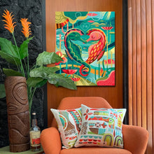 Load image into Gallery viewer, Deep in Love Personalized Canvas Giclee