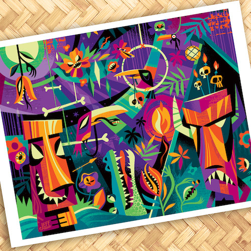 Enchanted tiki room print discount
