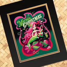 Load image into Gallery viewer, Emerald Mermie Christmas Print
