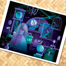 Load image into Gallery viewer, Ghostly Attic Print