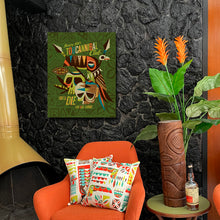 Load image into Gallery viewer, Green Toucannibal Autographed Canvas Giclee