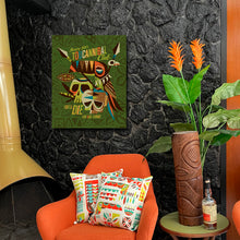 Load image into Gallery viewer, Blue Toucannibal Autographed Canvas Giclee