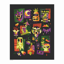 Load image into Gallery viewer, Green Trick or Tiki