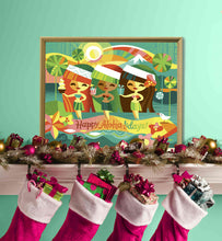 Load image into Gallery viewer, Happy Aloha-lidays Print