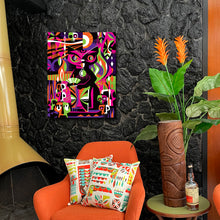 Load image into Gallery viewer, Rainbow Hiwa Shiba Autographed Canvas Giclee