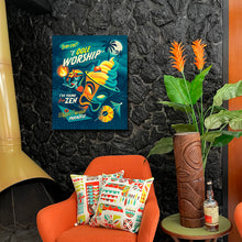 Load image into Gallery viewer, I Dole Worship Autographed Canvas Giclee