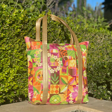 Load image into Gallery viewer, Californi-Aloha Zipper Tote