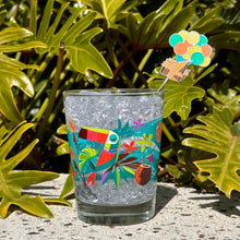 Load image into Gallery viewer, Adventure Begins Here Mai Tai Glass and Swizzle Set