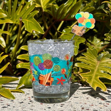 Load image into Gallery viewer, Adventure Begins Here Mai Tai Glass and Swizzle Set