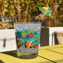 Load image into Gallery viewer, Adventure Begins Here Mai Tai Glass and Swizzle Set