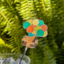 Load image into Gallery viewer, Adventure Begins Here Mai Tai Glass and Swizzle Set