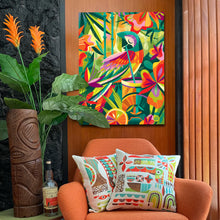 Load image into Gallery viewer, Junglebird Canvas Giclee