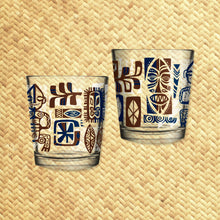 Load image into Gallery viewer, TikiLand Trading Co. X Jeff Granito 'Kihei Shores' Cocktail Glass Set