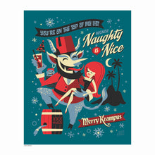 Load image into Gallery viewer, Merry Krampus Print