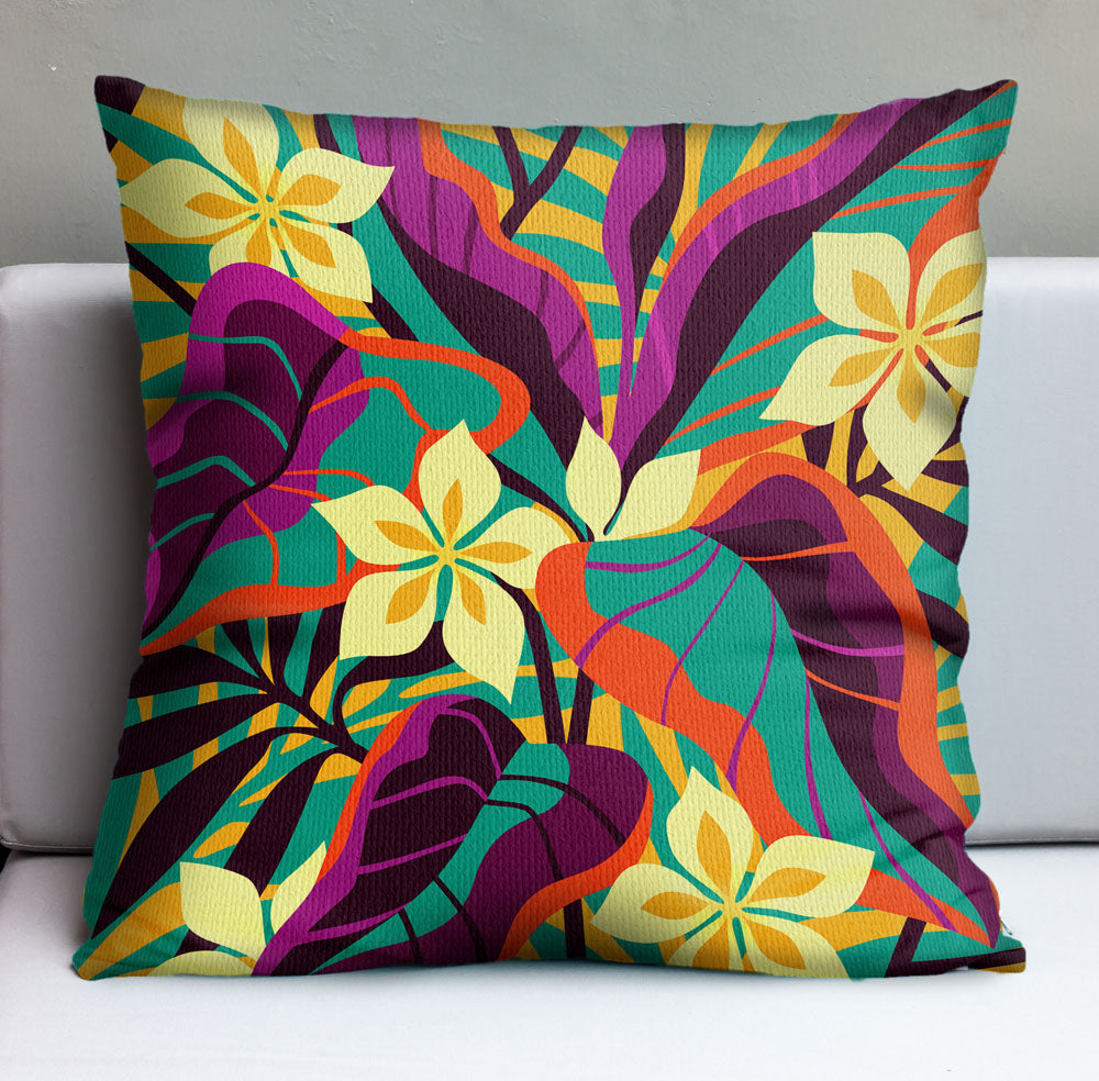Jeff Granito's 'Tattoo Breeze Lime' Pillow Cover - Ready to Ship! (FREE SHIPPING in U.S.)