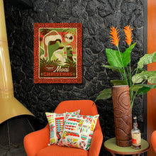 Load image into Gallery viewer, Moai Christmas Autographed Canvas Giclee