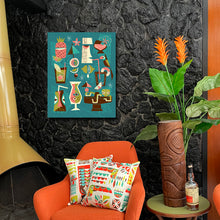 Load image into Gallery viewer, Mod Drinks Autographed Canvas Giclee