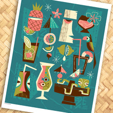 Load image into Gallery viewer, Mod Drinks Print