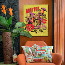 Load image into Gallery viewer, Mai Tai Pah Wahine Autographed Canvas Giclee